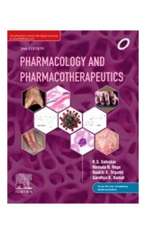 BOOK3_0003_Pharmacology and Pharmacotherapeutics - 26th Editon - Front cover