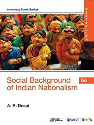 Social Background Of Indian Nationalism - Front cover
